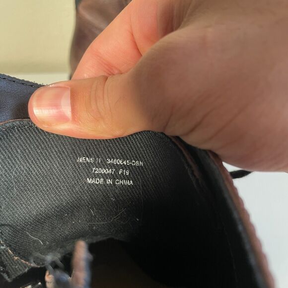 Frye and Co. Cody Lace-Up Boots, Brown Leather, Men's 11 - Picture 8 of 10